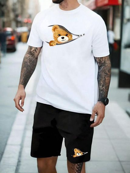 Комплект футболка та шорти ДТФ