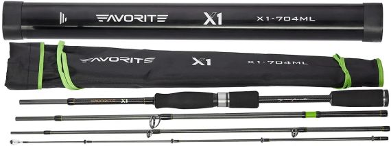 Спінінг Favorite X1 Travel 804H 2.44m 20-50g Ex.Fast | Зображення 4