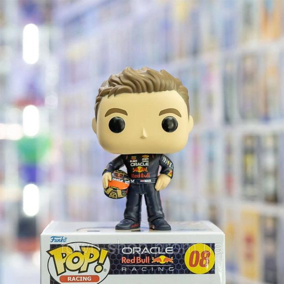 Игровая фигурка Funko POP! серии Формула-1 - Макс Ферстаппен со шлемом | Зображення 2