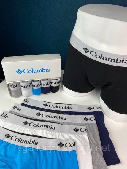 Подарочный набор мужского белья COLUMBIA в коробке - цена поштучно  - размер XL