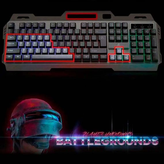 Клавіатура ігрова з RGB-підсвічуванням XPRO JK-918 (39137-01_308) | Зображення 9