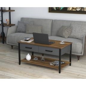 Стол журнальный Loft Design L-6 орех модена