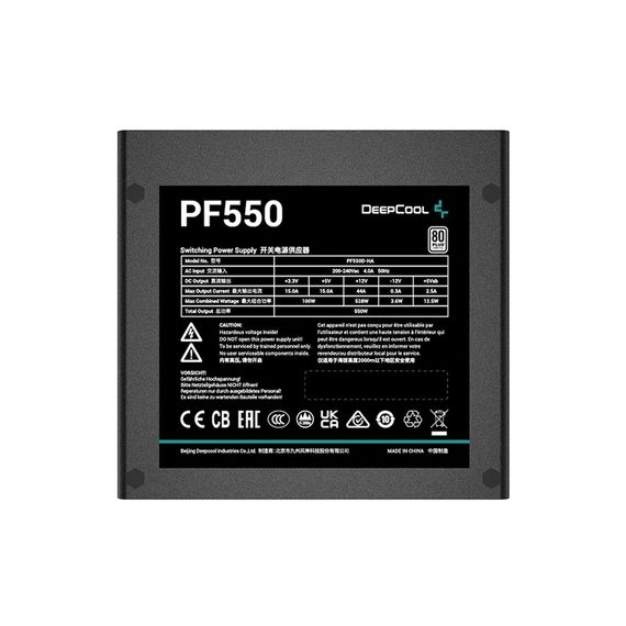 Блок живлення Deepcool 550W PF550 (R-PF550D-HA0B-EU) | Зображення 2