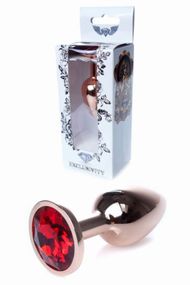 Пробка Boys of Toys Jewellery Gold PLUG 2.7см, 7см Красная