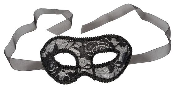 Маска на очі - 2480271 Cottelli Collection Lace Eye Mask Black | Зображення 2