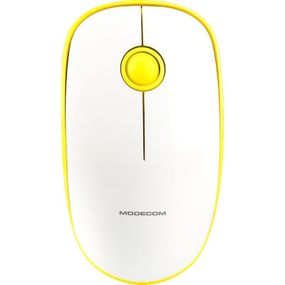 Мышка Modecom MC-WM112 Wireless Yellow-White (M-MC-WM112-290)