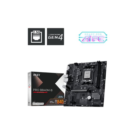 Материнська плата MSI PRO B840M-B | Зображення 4