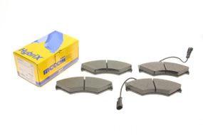 Колодки тормозные передние Iveco Daily II 91-99 +датчики  22-0849-1