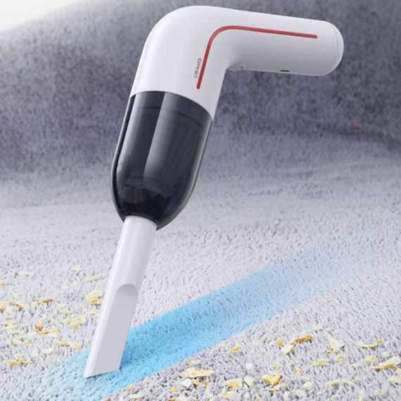 Портативный пылесос Usams US-ZB253 Mini LEJ Series White | Зображення 3