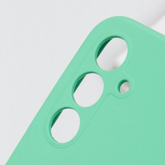 Чохол Silicone Cover Lakshmi Full Camera (AA) для Samsung Galaxy A25 5G Ментоловый / Mint | Зображення 5