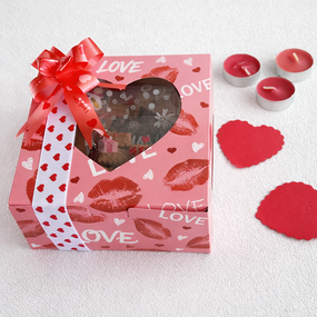 Подарочный набор пастилы «Сладкая романтика» ( три вида пастилы), 550 г