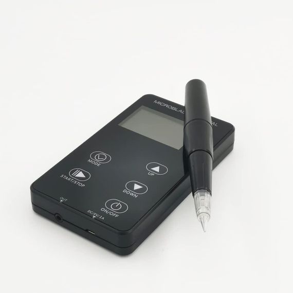 Тату машинка для перманентного макіяжу татуажу з сенсорним дисплеєм, 10 голок, для брів, очей, губ, голка-дюза | Зображення 4