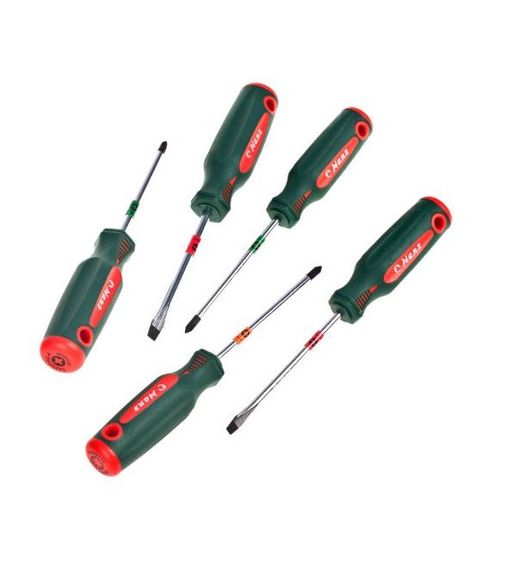 Набор отверток 7 предметов шлиц и крест HANS (06400-7M) | Зображення 1