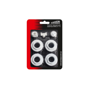 Комплект футурок 15-25мм 1/2"-1" для радіаторів EA EuroAqua