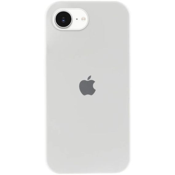 Чехол Silicone Case Full Protective (AA) для Apple iPhone 16e (6.1") Белый / White