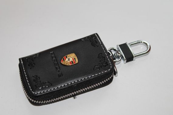 Ключниця для авто Шкіра KeyHolder PORSCHE
