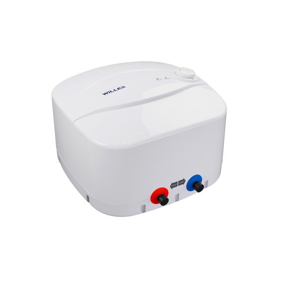 Водонагрівач WILLER Optima Mini, 1500 Вт, "мокрий" ТЕН, 10 л, квадратний, вертикальний, над мийкою, білий (PA10R) | Зображення 7