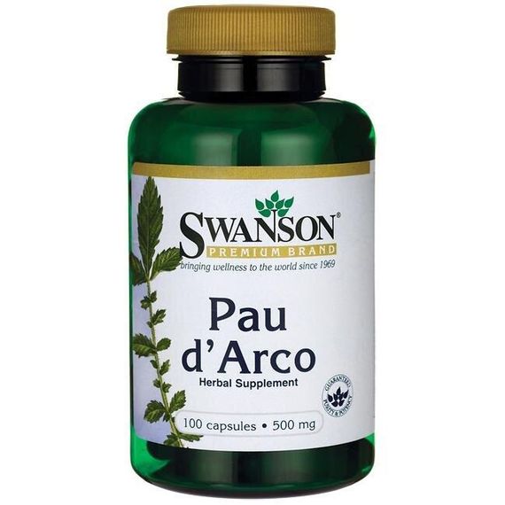 По д'арко Swanson Pau d'Arco 500mg 100 caps