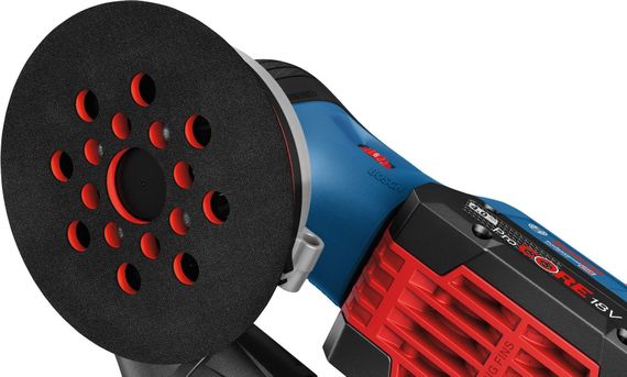 Шліфувальна машина ексцентрикова акумуляторна Bosch GEX 18V-125 соло (0.601.372.201) | Зображення 2