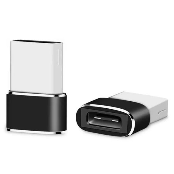 Переходник USB-C Female на USB-A Male для смартфона Addap UC2A-01, OTG адаптер, 2 шт | Зображення 2