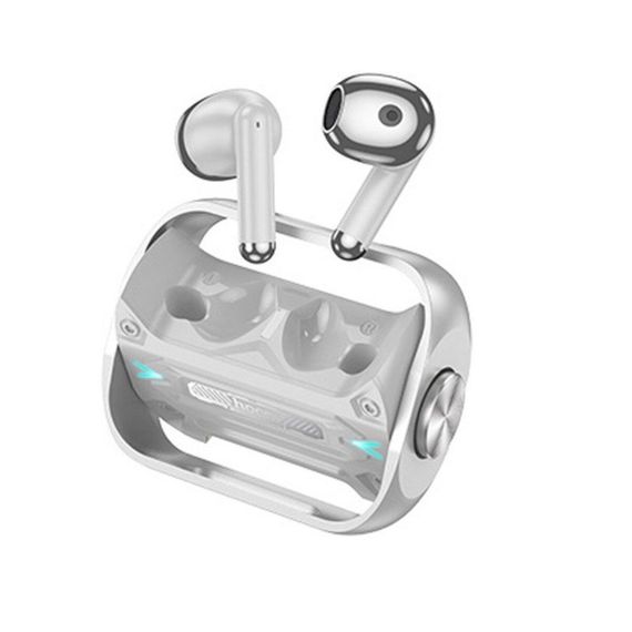 Навушники HOCO EW55 Trendy true wireless BT gaming headset Silver | Зображення 2