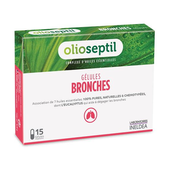Комплекс для профілактики дихальної системи OLIOSEPTIL BRONCHES 15 Caps