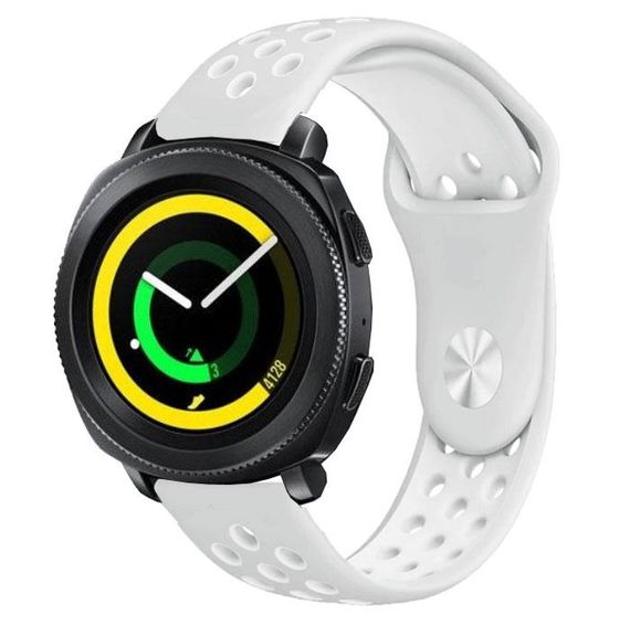 Спортивный ремешок Primo Perfor Sport для часов Samsung Gear Sport SM-R600 - Grey&White