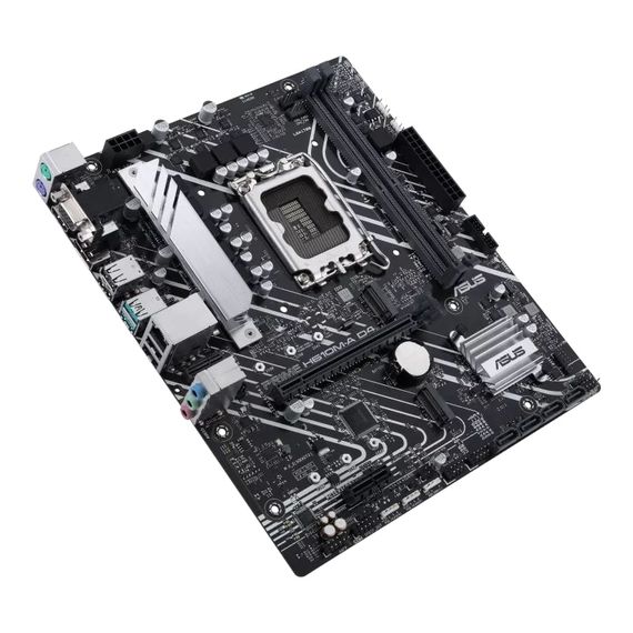 Материнcкая плата ASUS PRIME H610M-A D4-CSM s1700 H610 2xDDR4 M.2 HDMI D-Sub DP mATX 90MB19P0-M0EAYC | Зображення 3