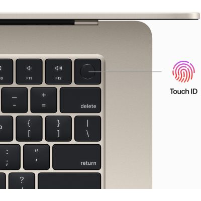 Ноутбук Apple MacBook Air M2 A2941 Starlight (MQKU3UA/A) (MQKU3UA/A) | Зображення 2
