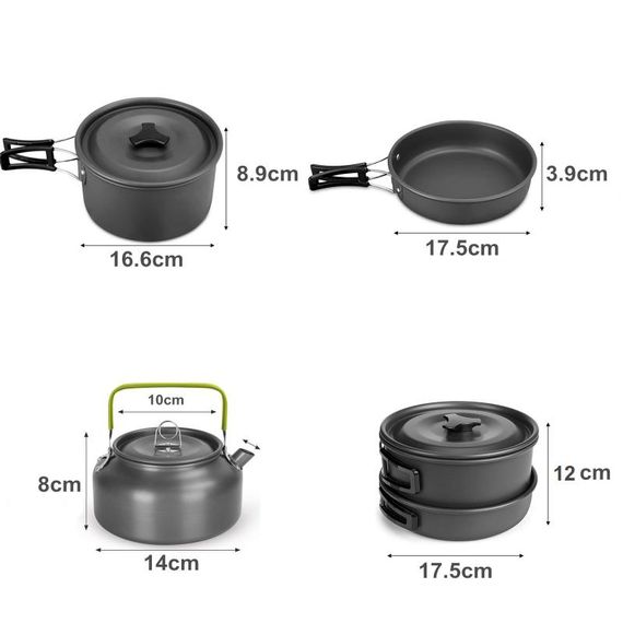 Набір туристичного посуду Ranger Prius Lux RA9947 | Зображення 4