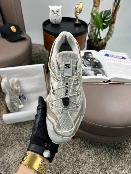 Чоловічі кросівки Salomon XT PU_RE Advanced Beige Gray , В'єтнам 45 28.5 | Зображення 4