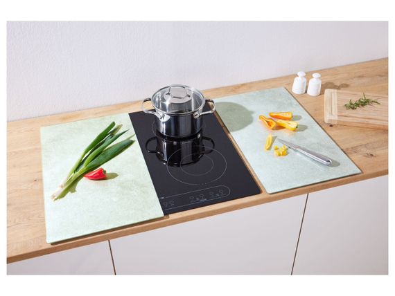 Скляні накладні панелі для кухні Livarno Home  52x30 см 2 шт комплект | Зображення 6