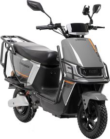 Электроскутер Crosser CR-13 2000W 72V 24Ah, до 65 км/ч, запас хода 65 км, городской электроскутер Сірий