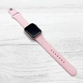 Розовый Смарт-часы Smart Watch GS7 MINI 41 мм, Фитнес часы с тонометром и пульсоксиметром