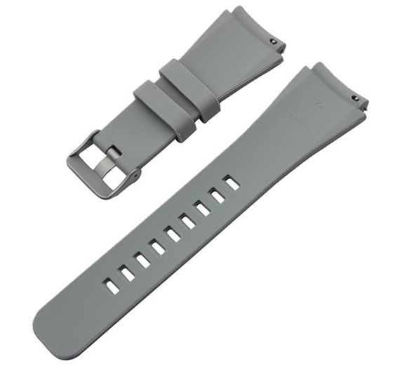 Силіконовий ремінець для годинника Samsung Galaxy Watch 46 mm SM-R800 - Grey | Зображення 5