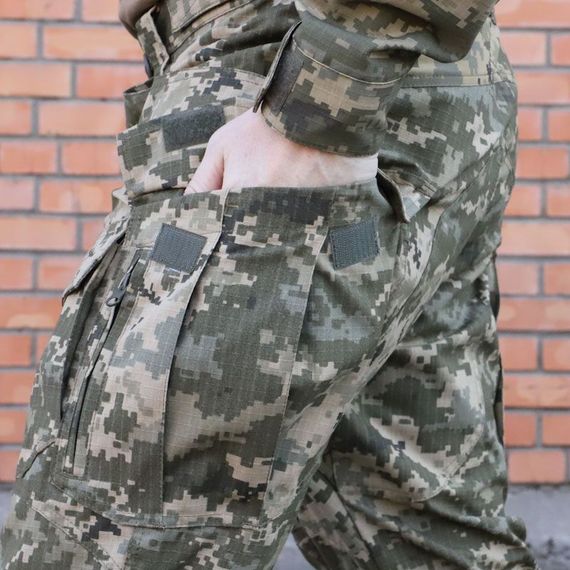 Таĸтичні штани PREDATOR з наĸолінниĸами Rip-Stop 80/20, Піĸсель, 56/4 | Зображення 7