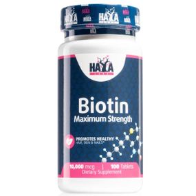 Биотин Haya Labs Biotin Maximum Strength 10000 mcg 100 Tabs