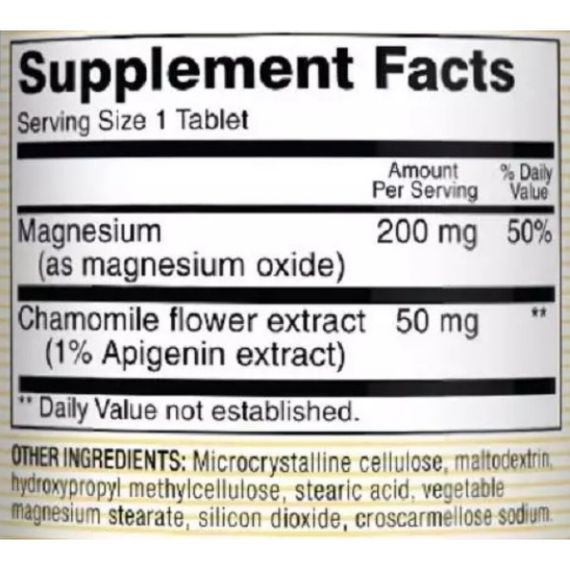 Комплекс для сну Mason Natural Eazzzy sleep with Magnesium & Chamomile 60 Tabs | Зображення 1