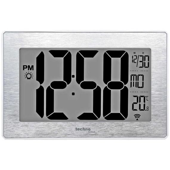 Годинник настінний Technoline WS8019 Silver (WS8019) | Зображення 1