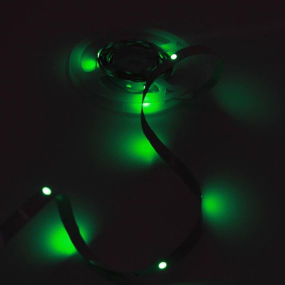 Світлодіодна LED стрічка з Bluetooth, 5м, 5050, від USB та пультом управління / Самоклеюча RGB підсвітка / Силіконова стрічка | Зображення 9