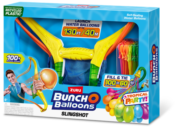 Ігровий набір Bunch O Balloons Рогатка та 100 водних куль (56494)