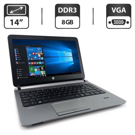 Ноутбук HP EliteBook 840 G1 / 14" (1366x768) TN / Intel Core i5-4200U (2 (4) ядра по 1.6 - 2.6 GHz) / 8 GB DDR3 / 500 GB HDD / Intel HD Graphics 4400 / WebCam б/у