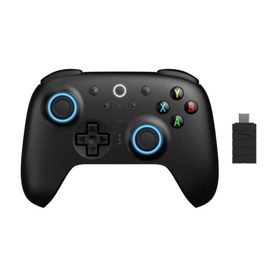 Геймпад 8BitDo Ultimate 2 для Windows і Android, ігровий контролер TMR, Еффект Холла Чорний | Зображення 1