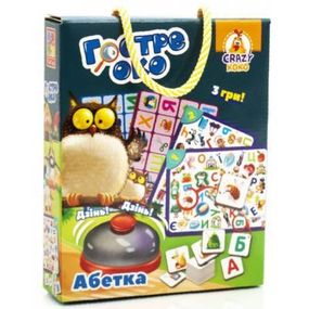 Настольная игра Vladi Toys Зоркий глаз Азбука (укр) (VT8010-14)