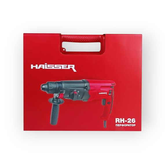 Перфоратор HAISSER RH-26, прямий, 1000 Вт, 26 мм | Зображення 2