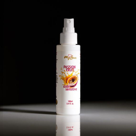 Інтимний гель-лубрикант - MyLove Taste Slide Sensitive Passion Fruit, 100 мл | Зображення 1