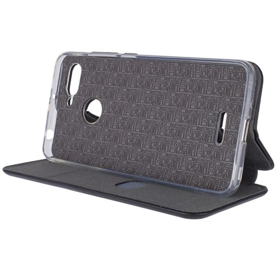 Шкіряний чохол-книжка Classy для Xiaomi Redmi 6 Чорний | Зображення 1