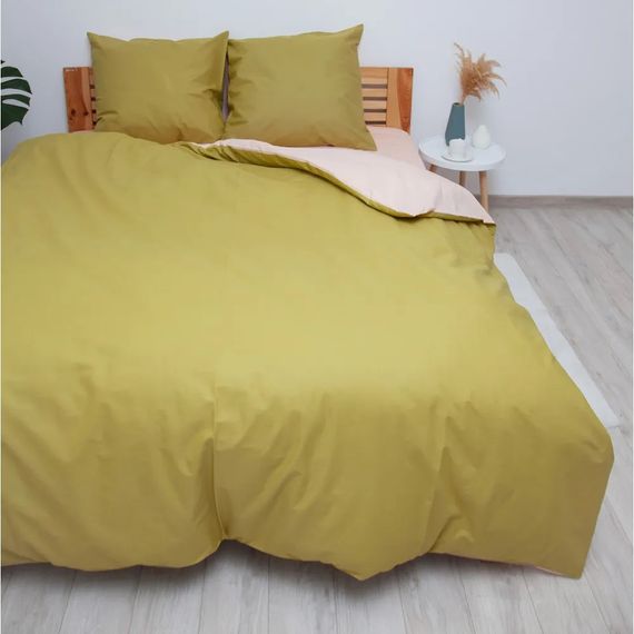 Постельное белье полуторное ТЕП Happy Sleep Минеральный оникс 2-03794-26403 150х215 см хаки | Зображення 1