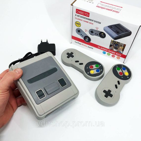 Игровая приставка со встроенными ретро играми 3000 игр LH-35, Приставки денди, Приставка для детей KU-40 | Зображення 5