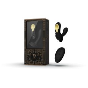 Вібратор у трусики AYA Zalo Obsidian Black на пульті управління Sex Aura